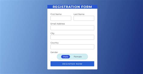 The rounded input fields are pretty simple to replicate, and the drop shadow effect doesn’t take many lines of <b>code</b> either. . Login and registration form in html with css source code